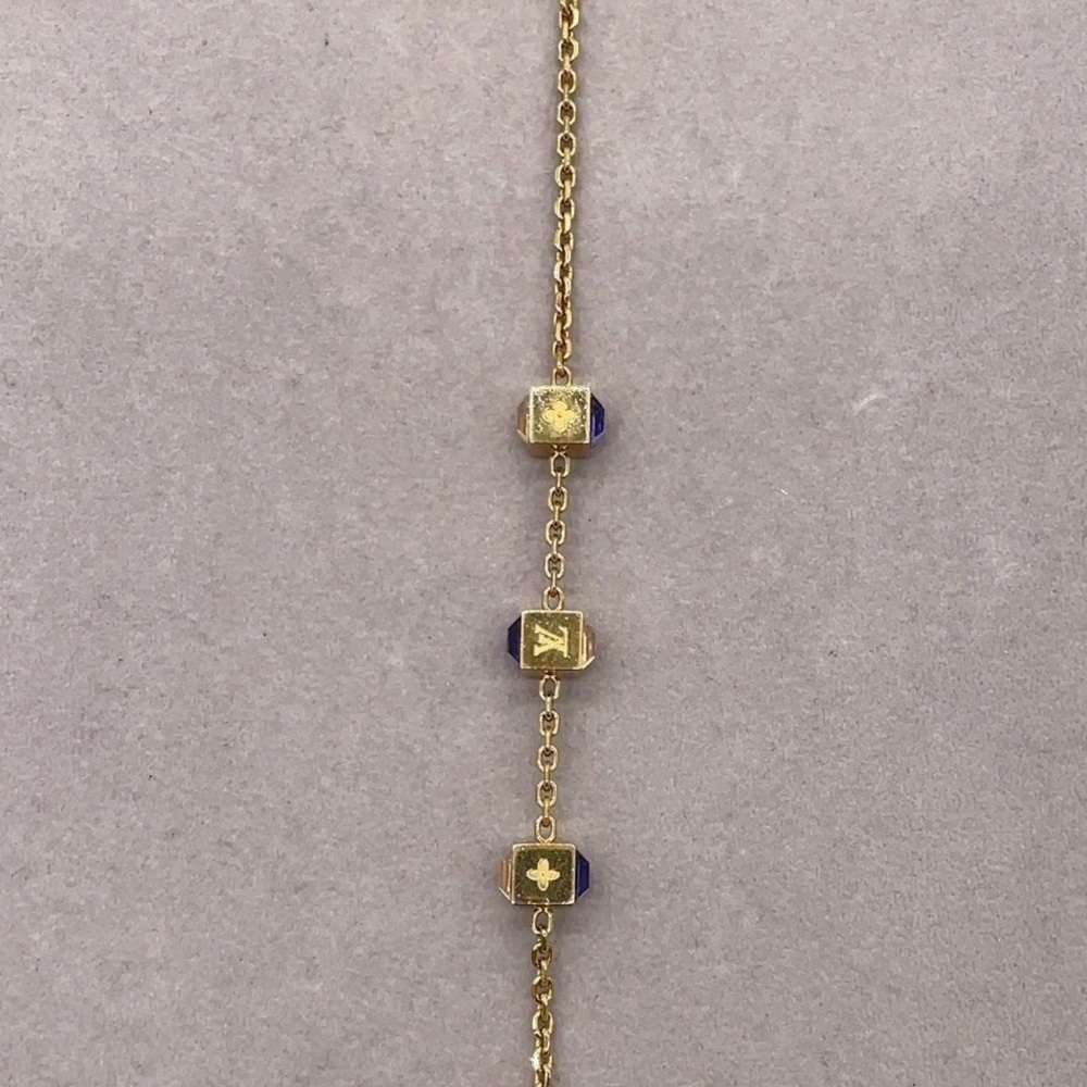 Auth Louis Vuitton Collier Gamble
Swarovski GD Bracelet. Model M65209 - Picture 8 of 12